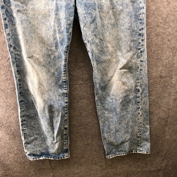 Gap 90s Loose Jeans Mens 33x32 Button Fly Blue Light Wash Cotton Relaxed Baggy - Picture 4 of 10